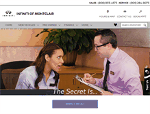Tablet Screenshot of infinitiom.com
